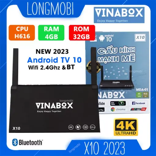 Vinabox x10 ram 4gb