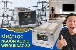 Bí mật bộ lọc nguồn audio weiduka ac88