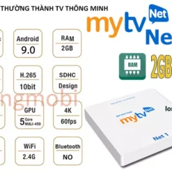My tv box net 1 ram 2gb cau hinh 1